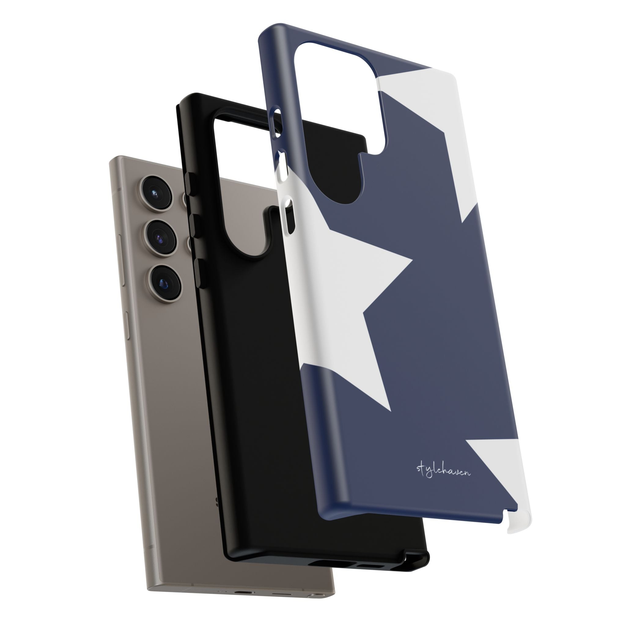All I see is stars blue phone case