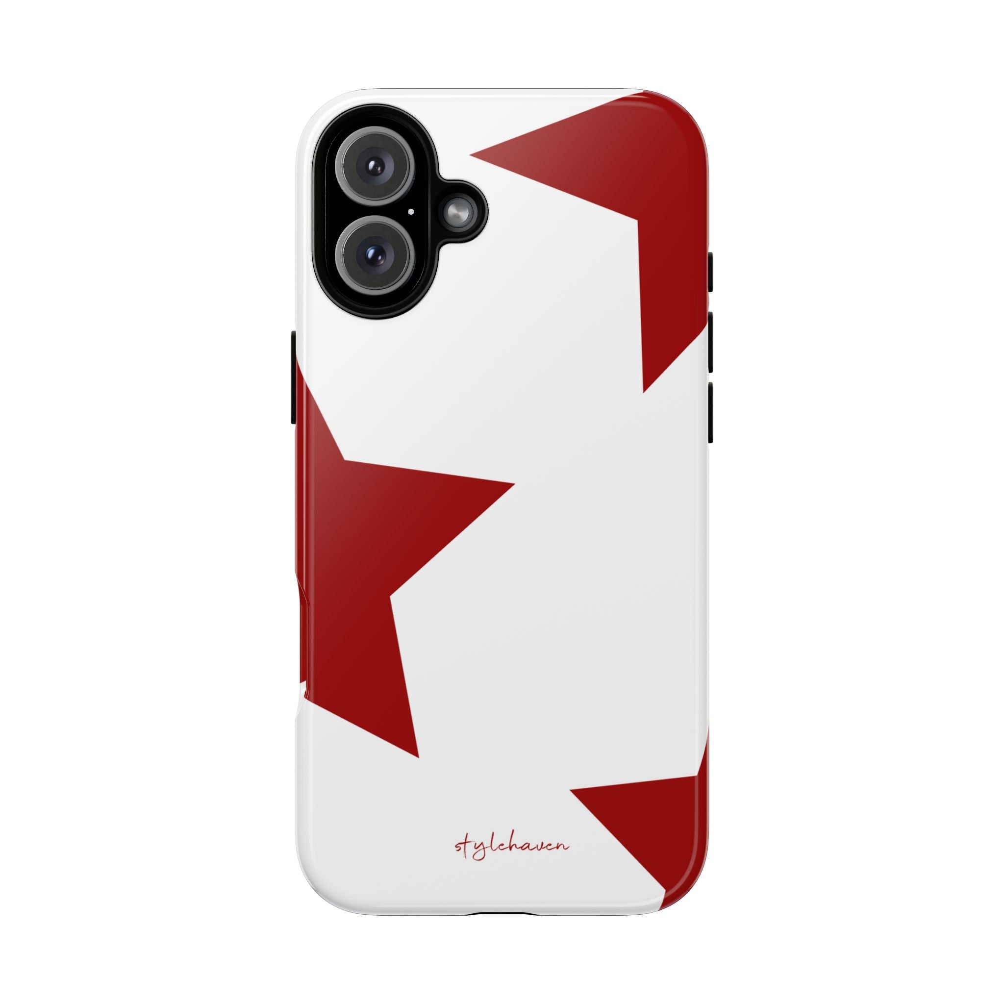 All I see is stars red phone case