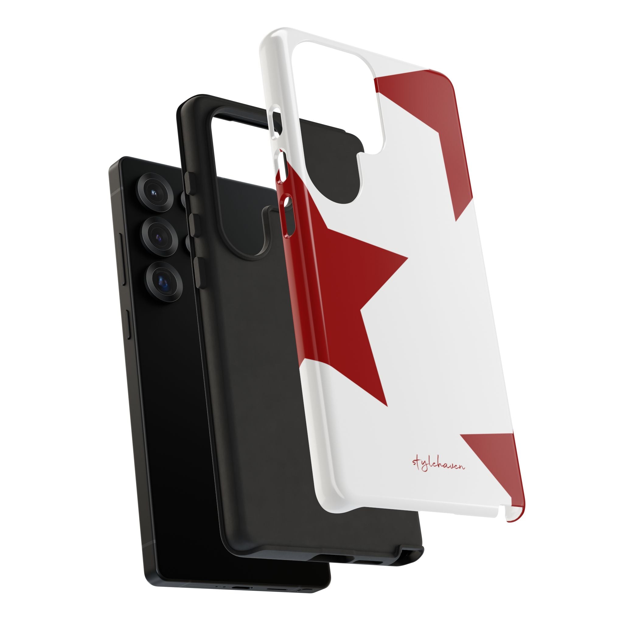 All I see is stars red phone case
