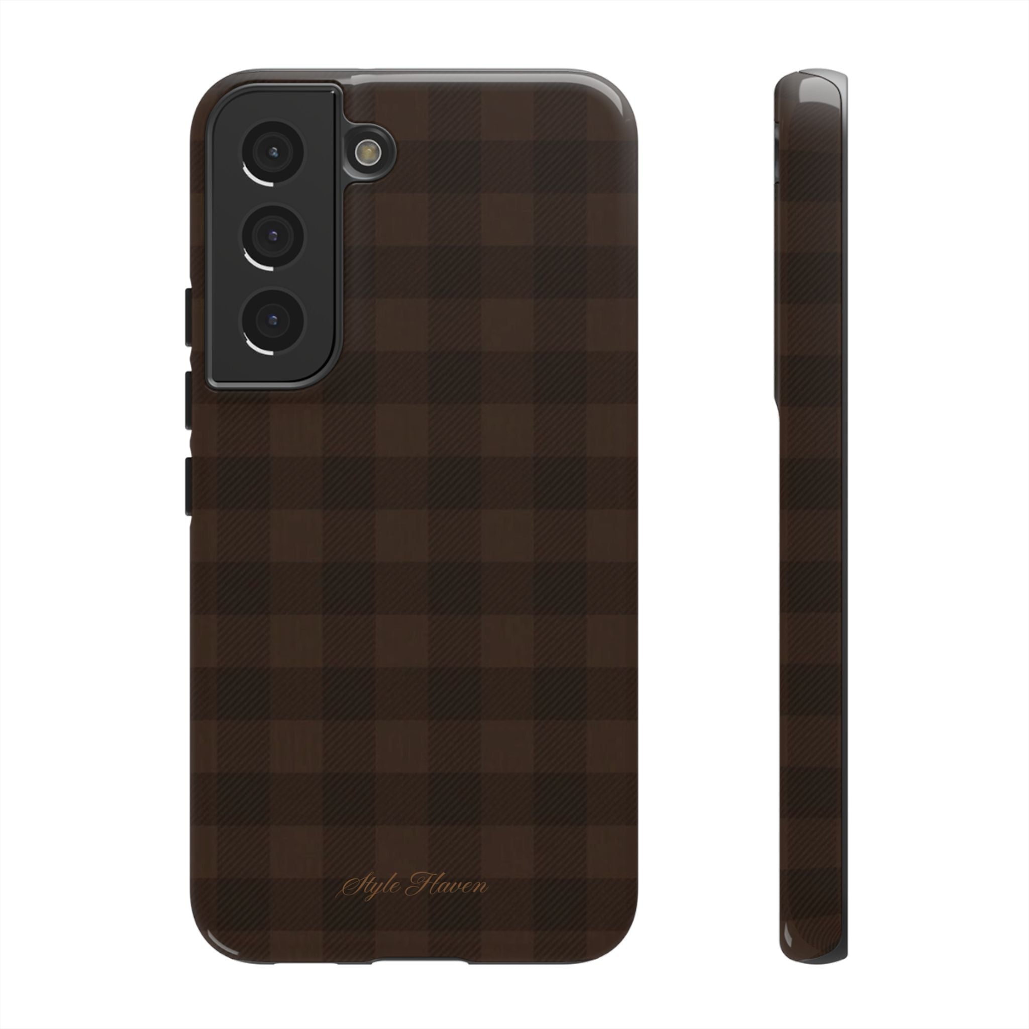 cocoa checkered case