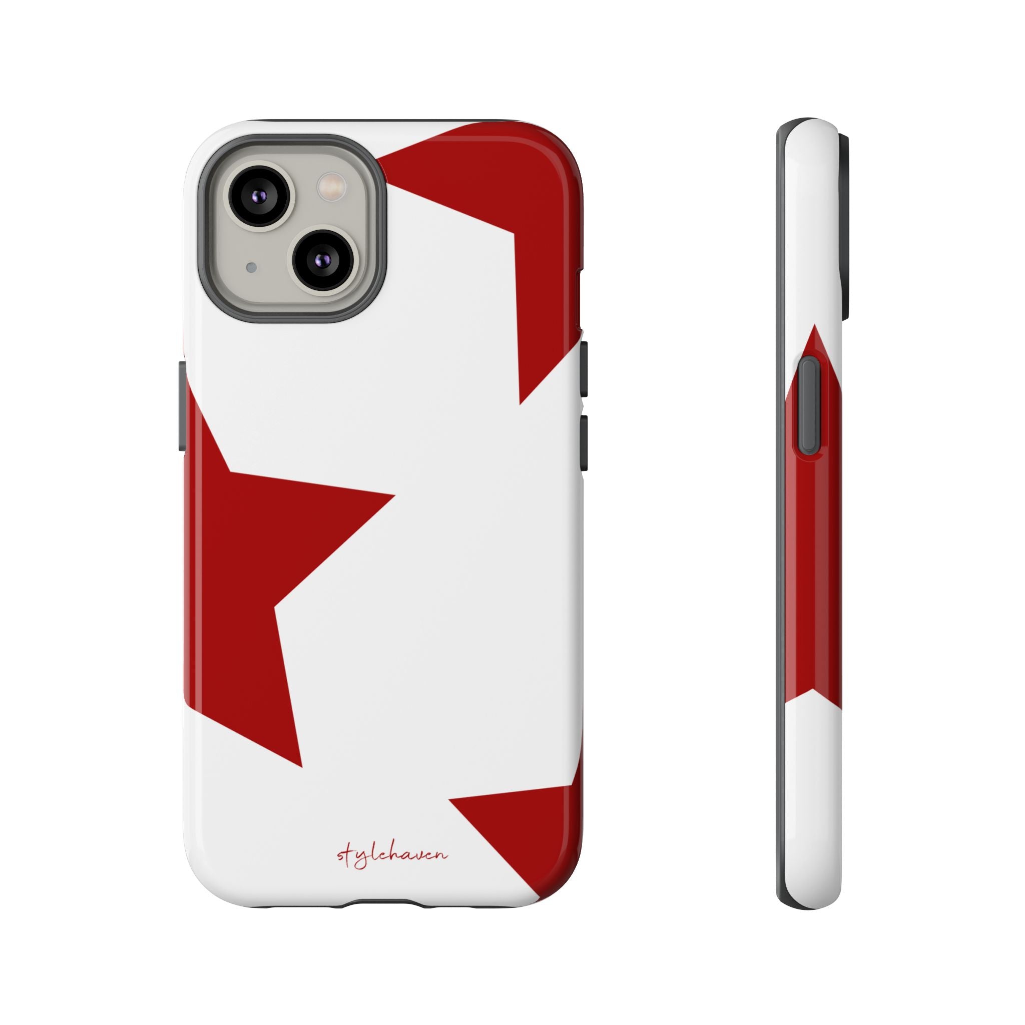 All I see is stars red phone case