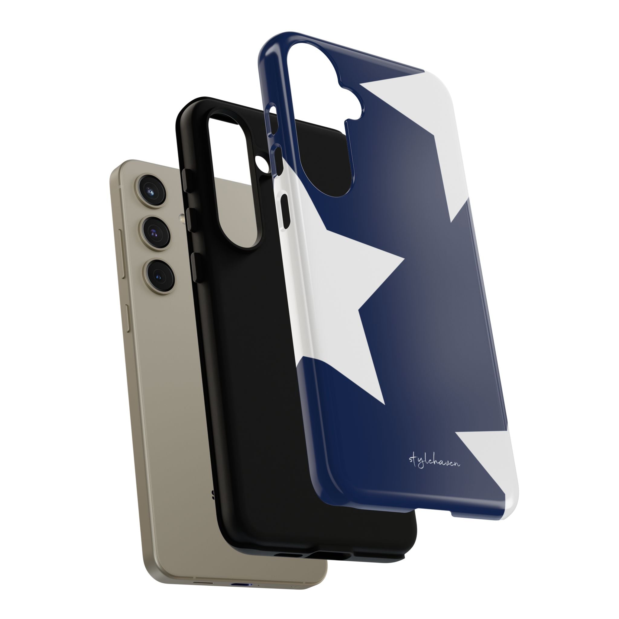 All I see is stars blue phone case