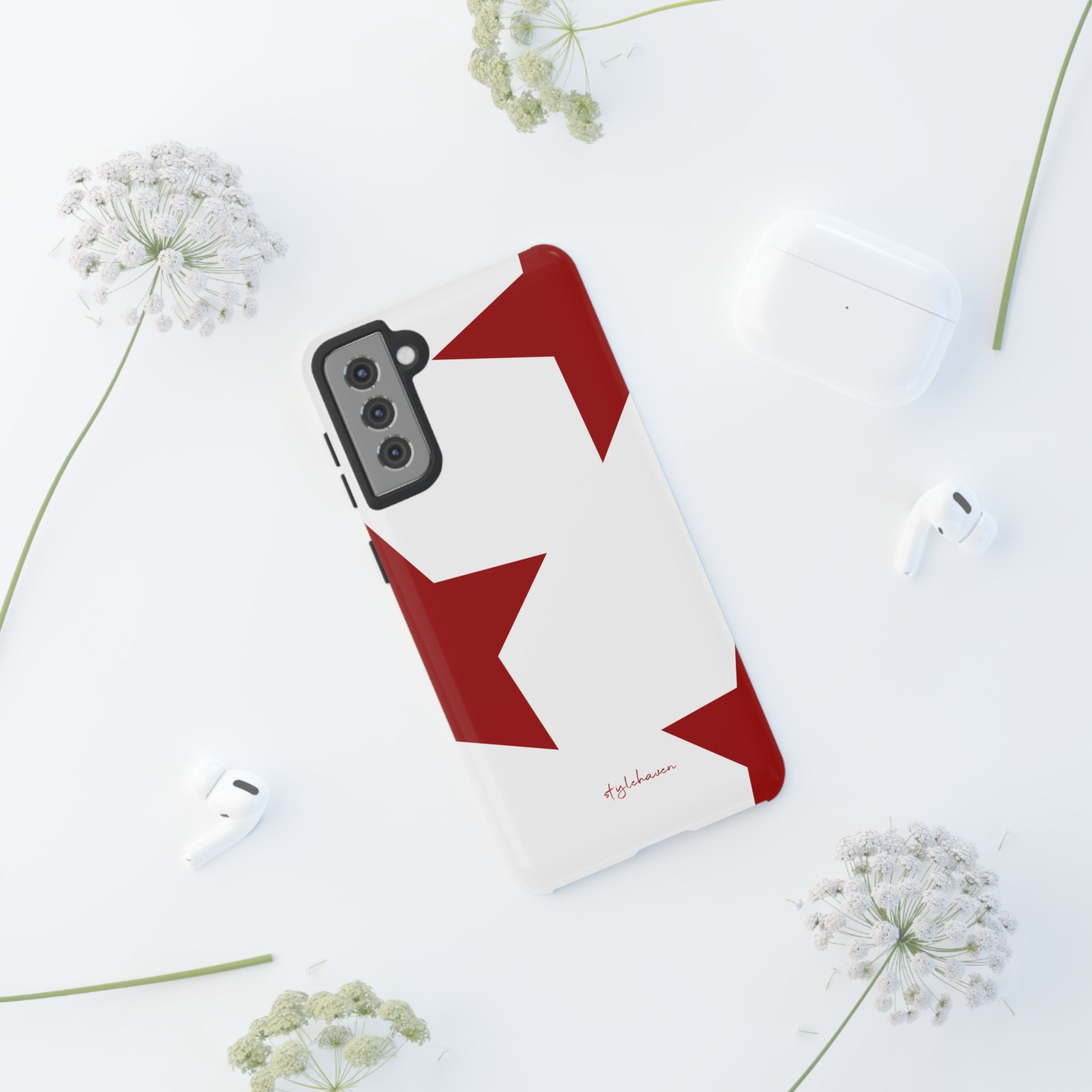 All I see is stars red phone case