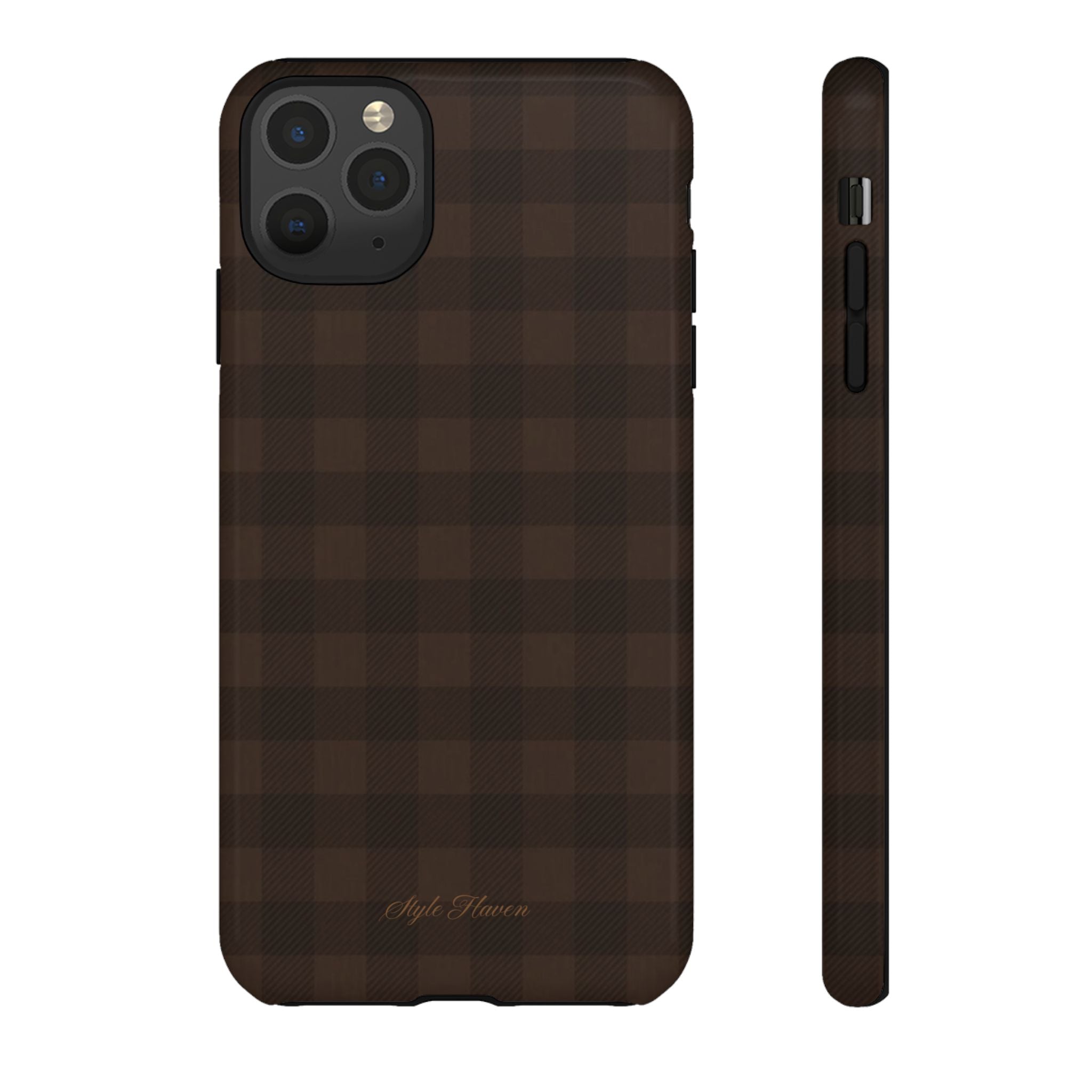 cocoa checkered case