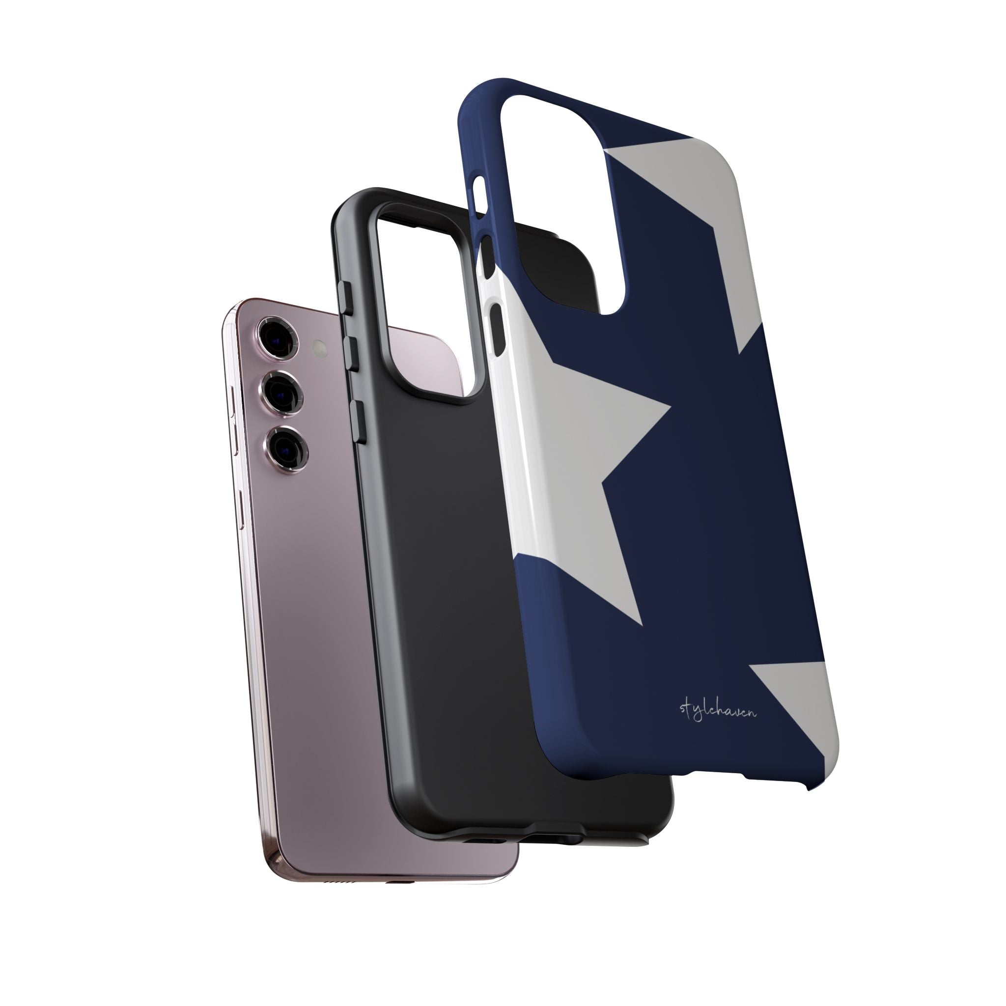 All I see is stars blue phone case