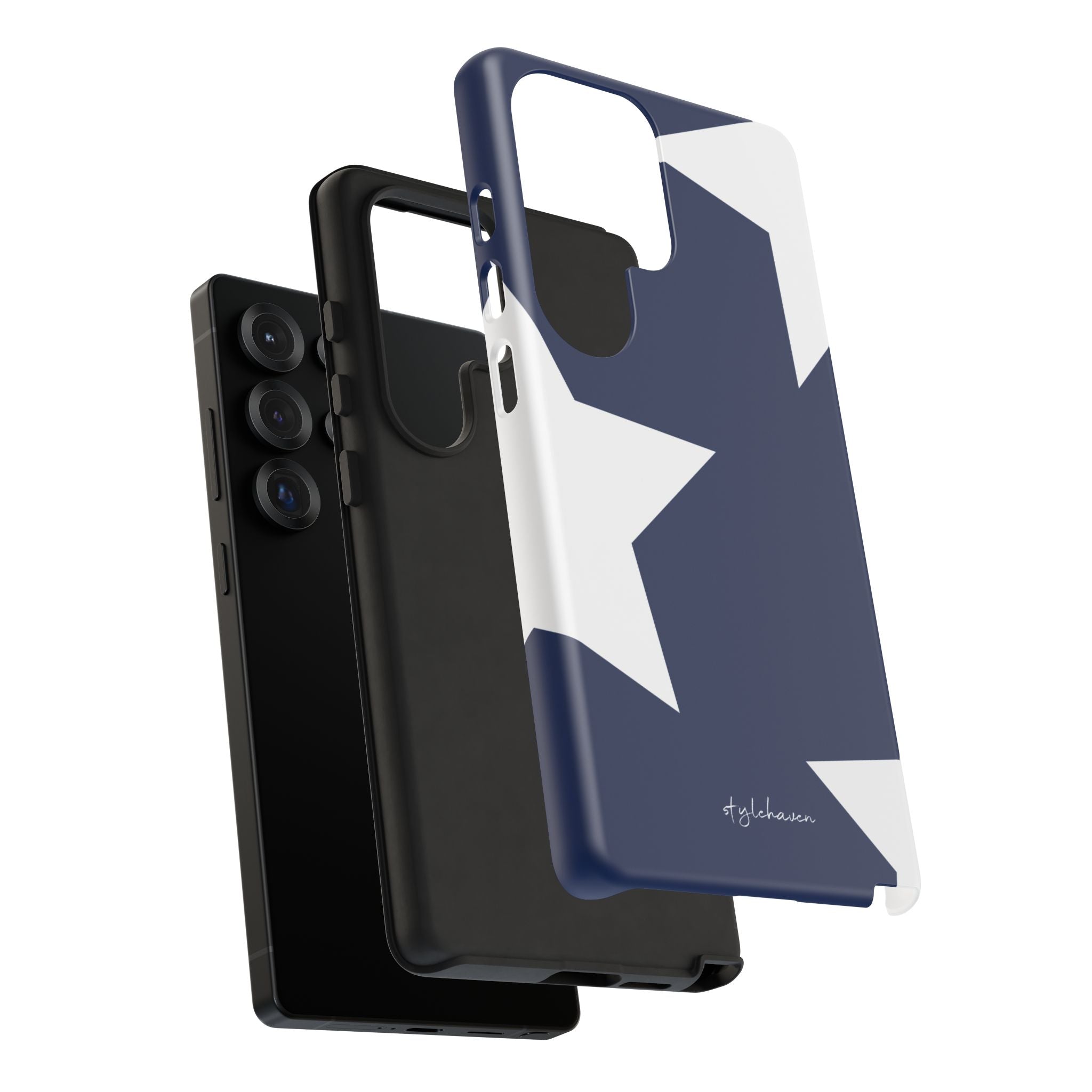All I see is stars blue phone case