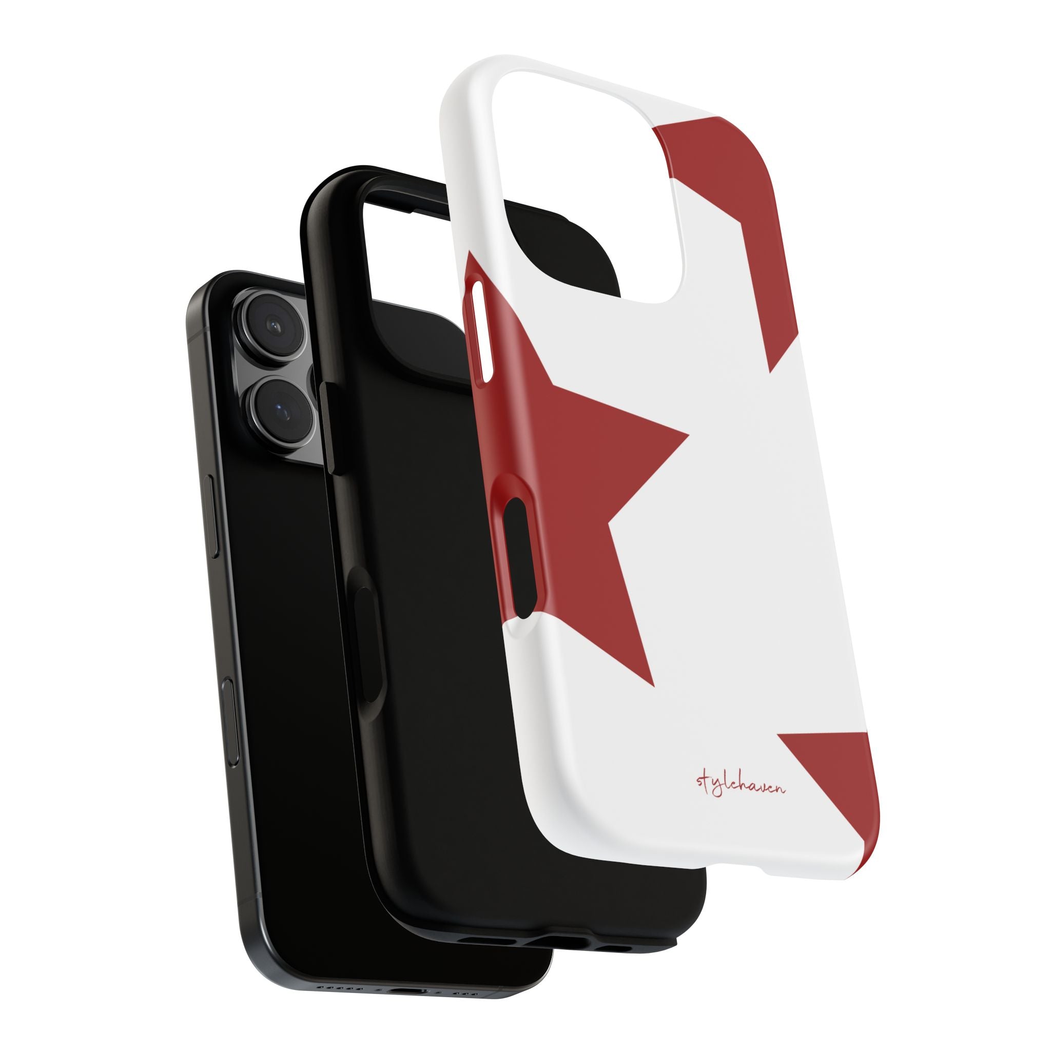 All I see is stars red phone case