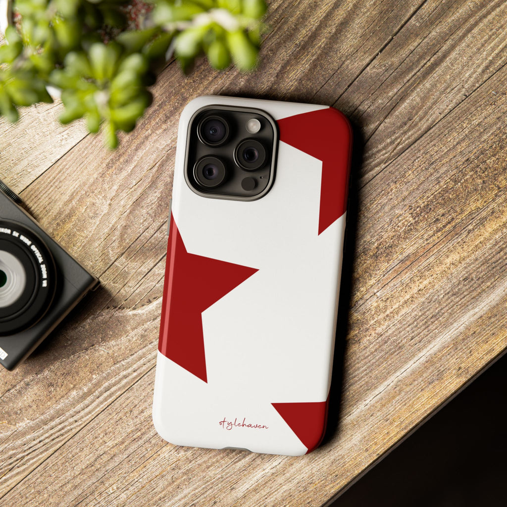 All I see is stars red phone case