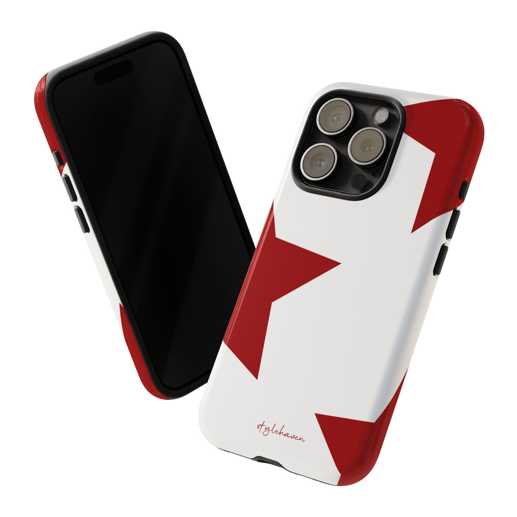 All I see is stars red phone case