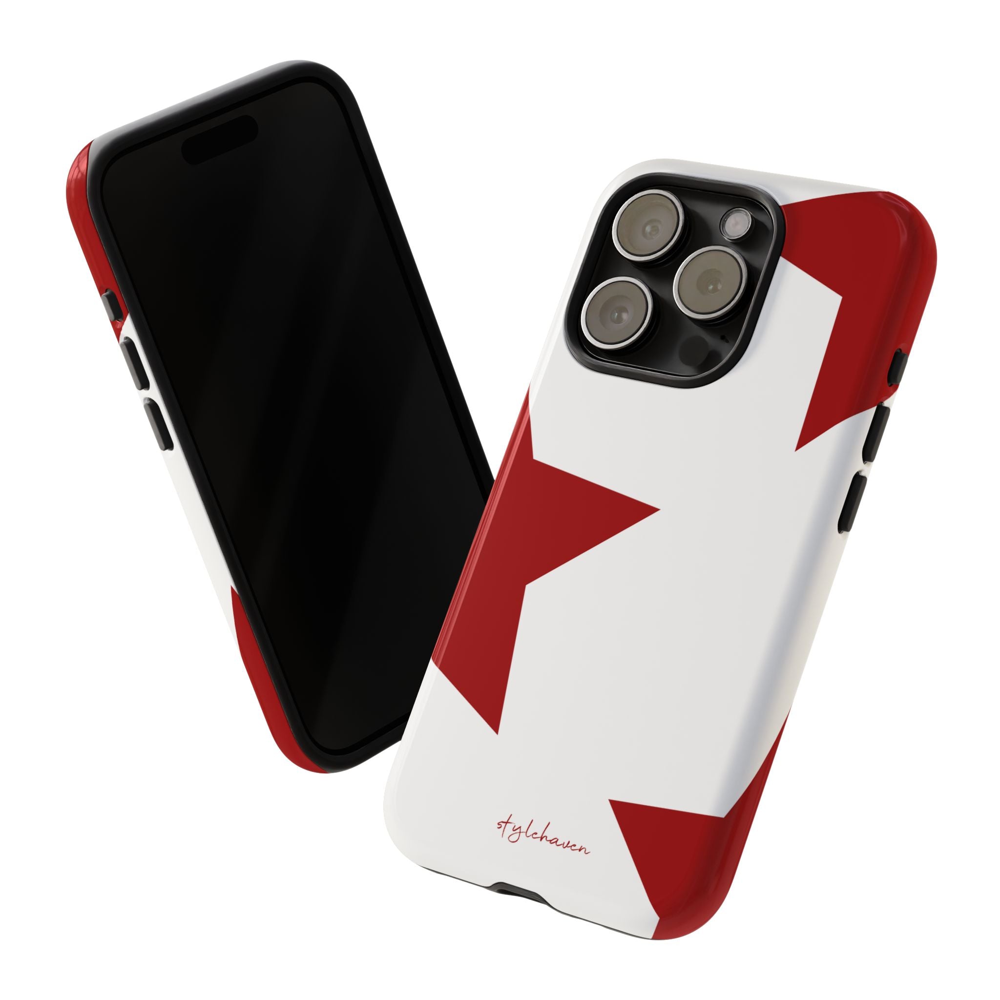 All I see is stars red phone case