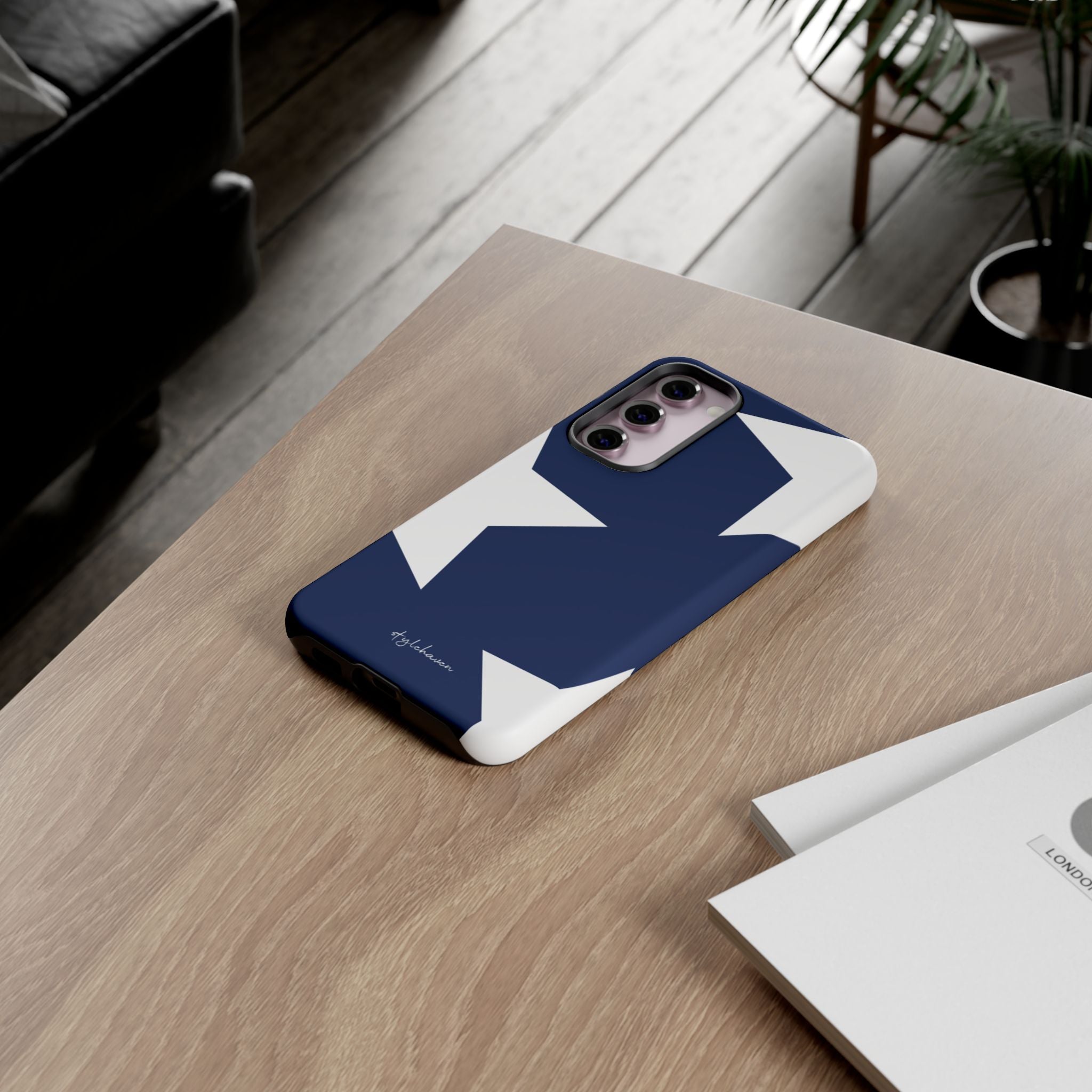 All I see is stars blue phone case