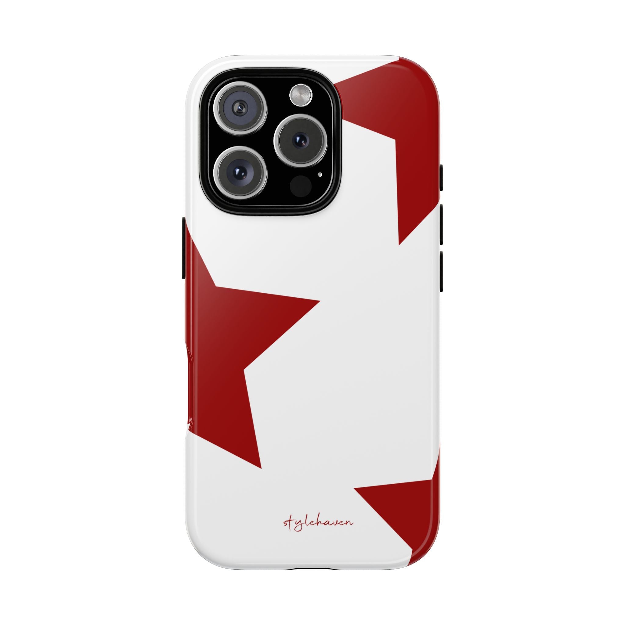 All I see is stars red phone case