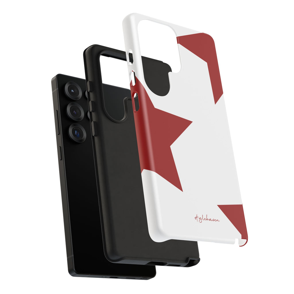 All I see is stars red phone case