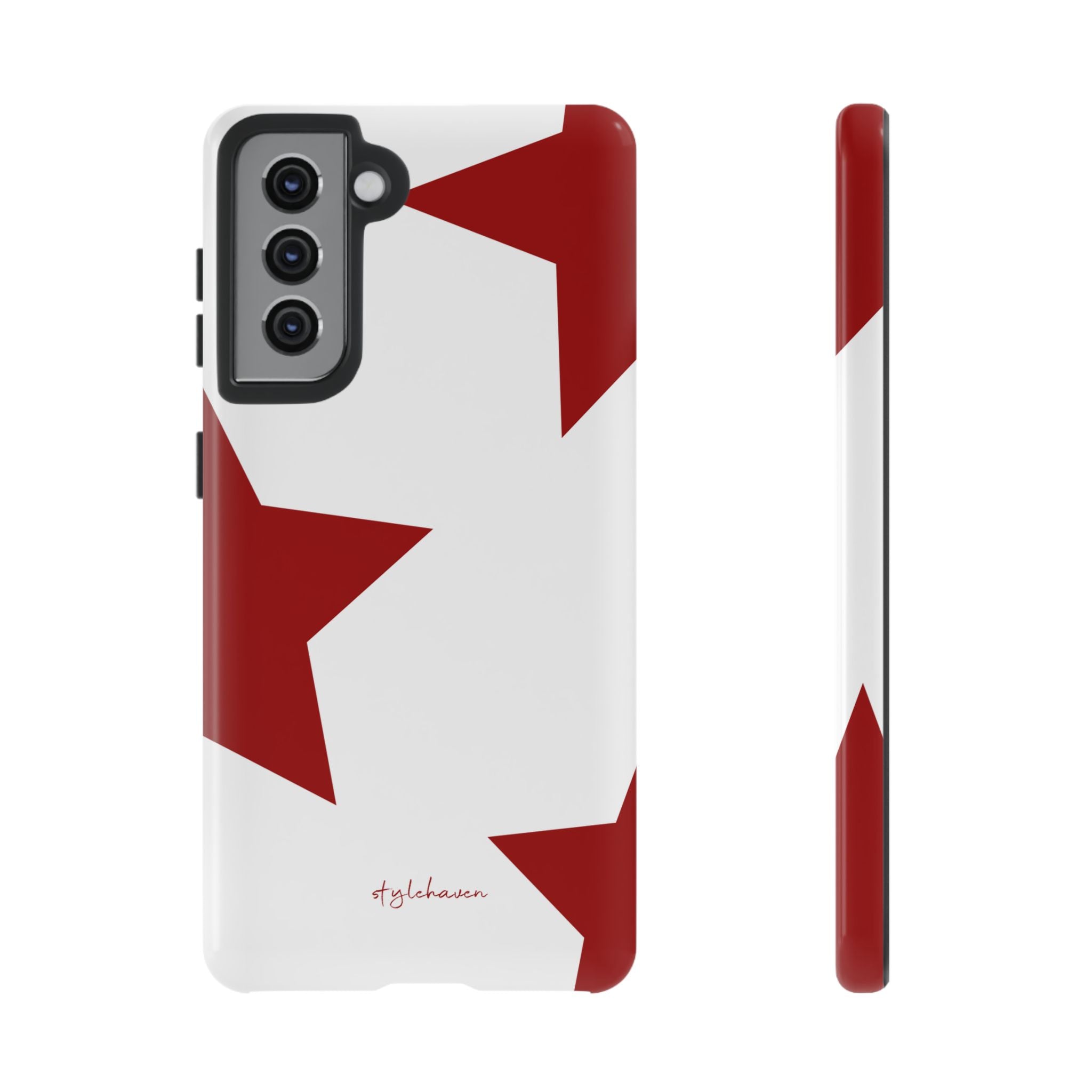 All I see is stars red phone case