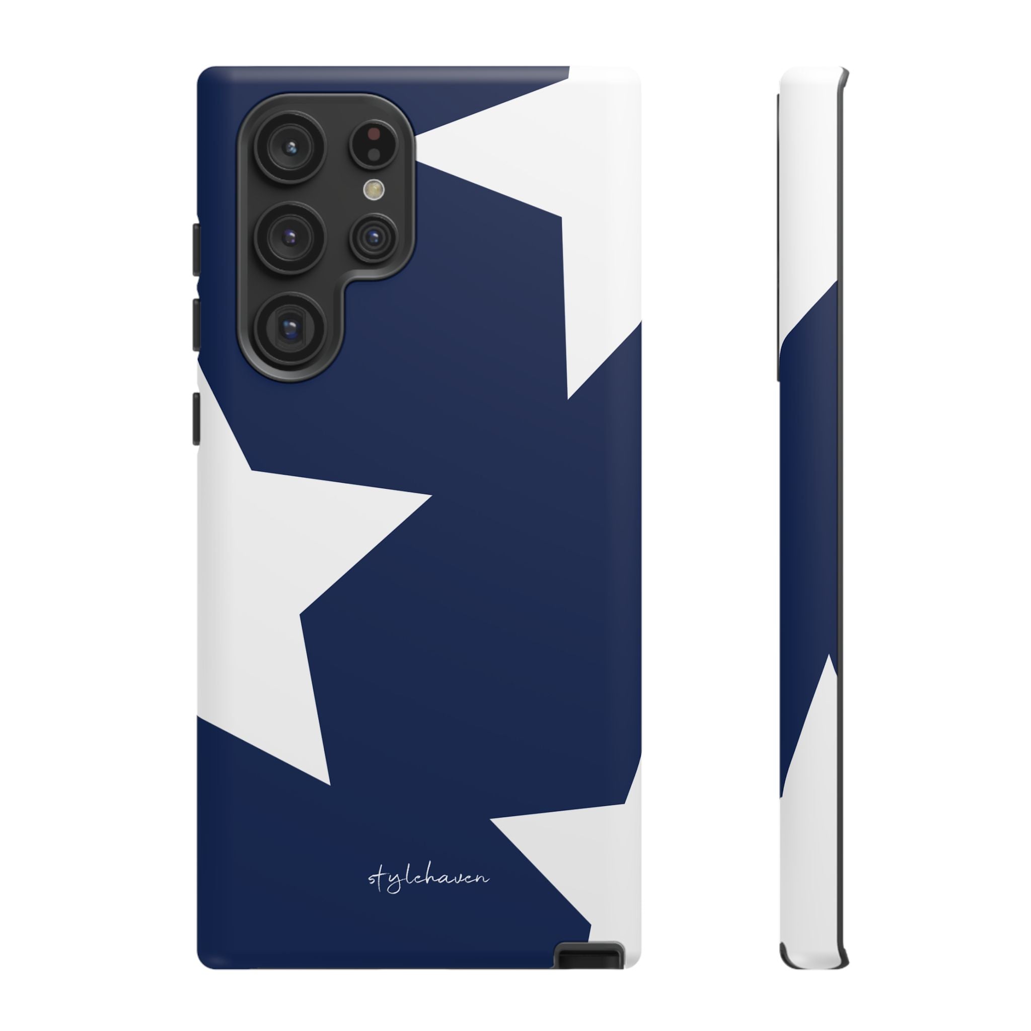 All I see is stars blue phone case