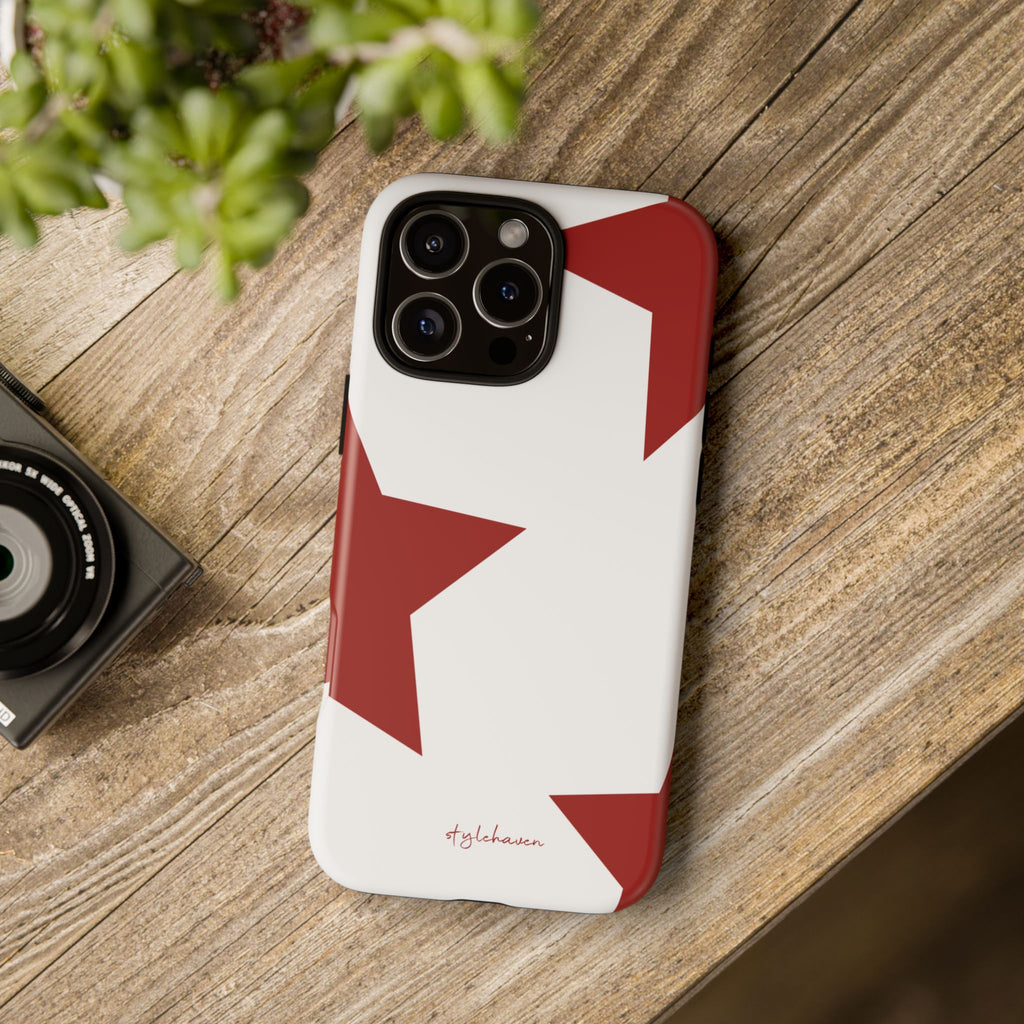 All I see is stars red phone case