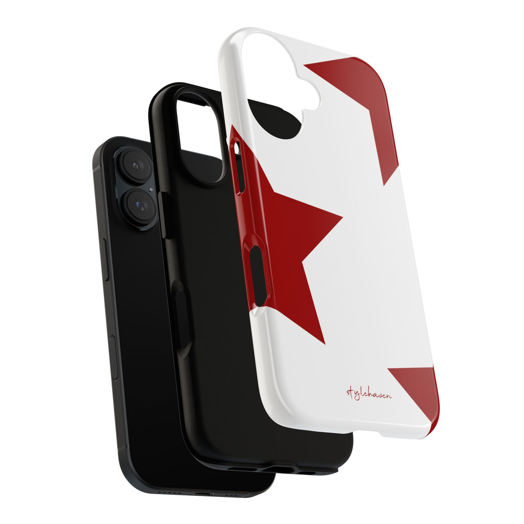 All I see is stars red phone case