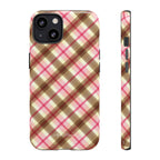 sweet tartan pink case