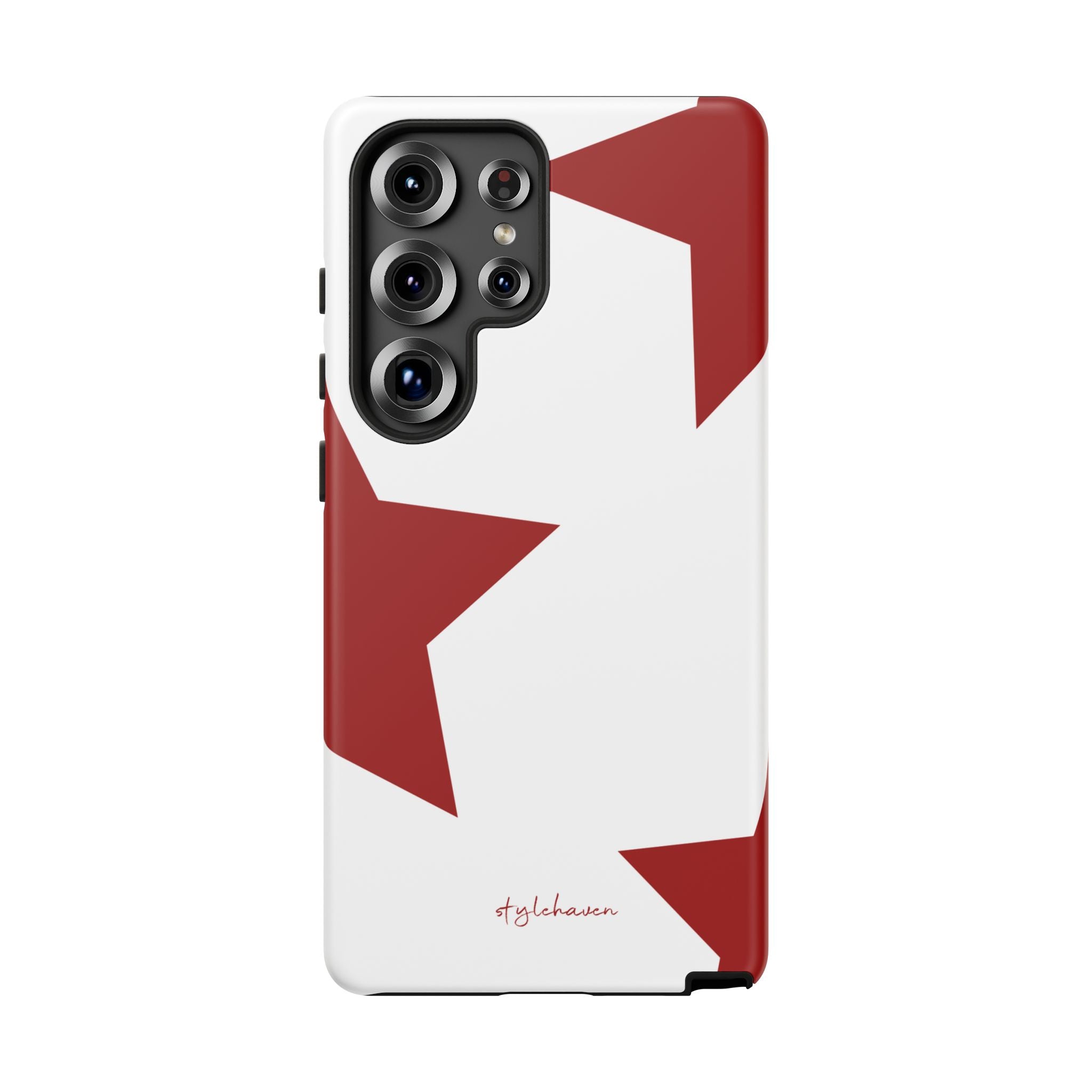All I see is stars red phone case