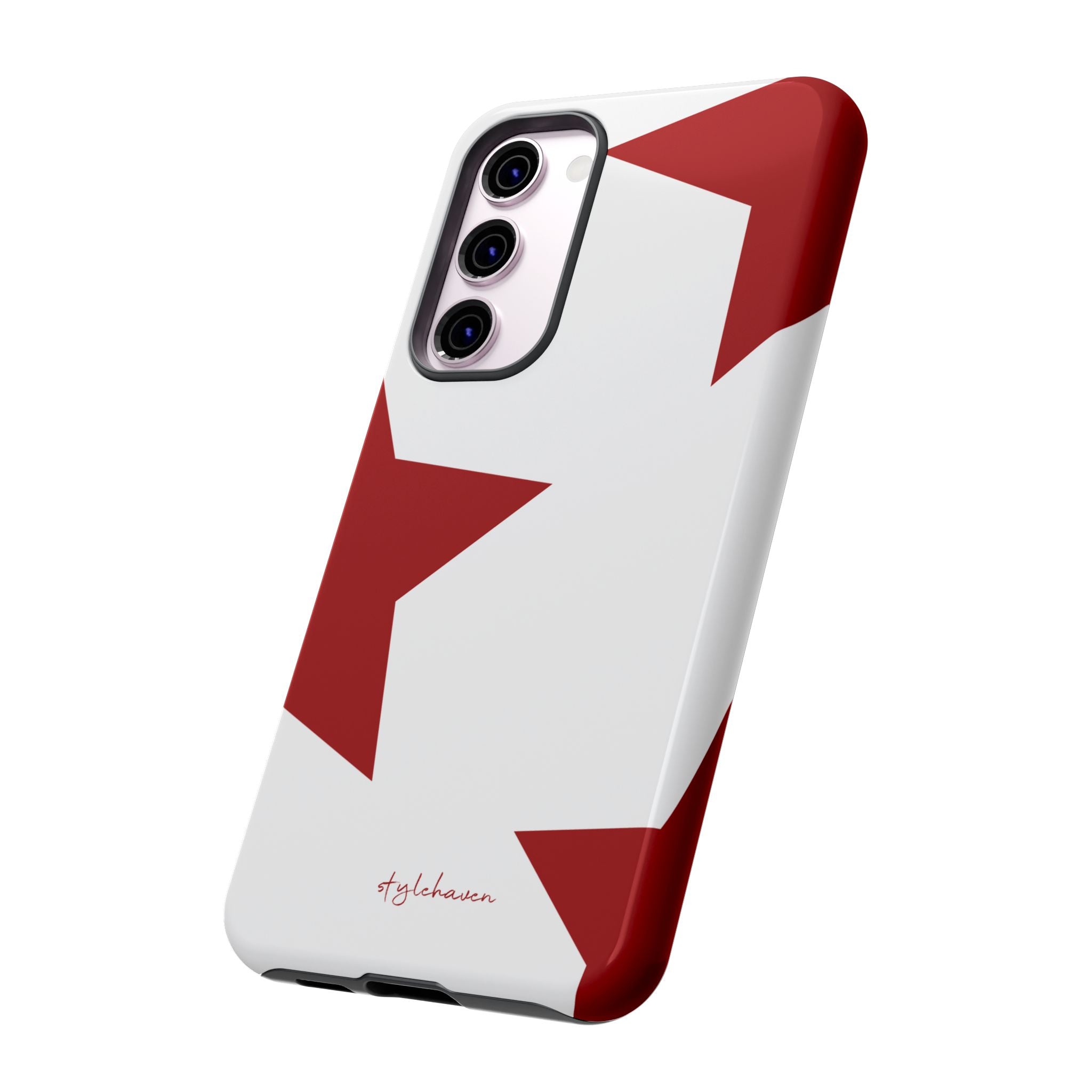 All I see is stars red phone case