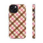 sweet tartan pink case