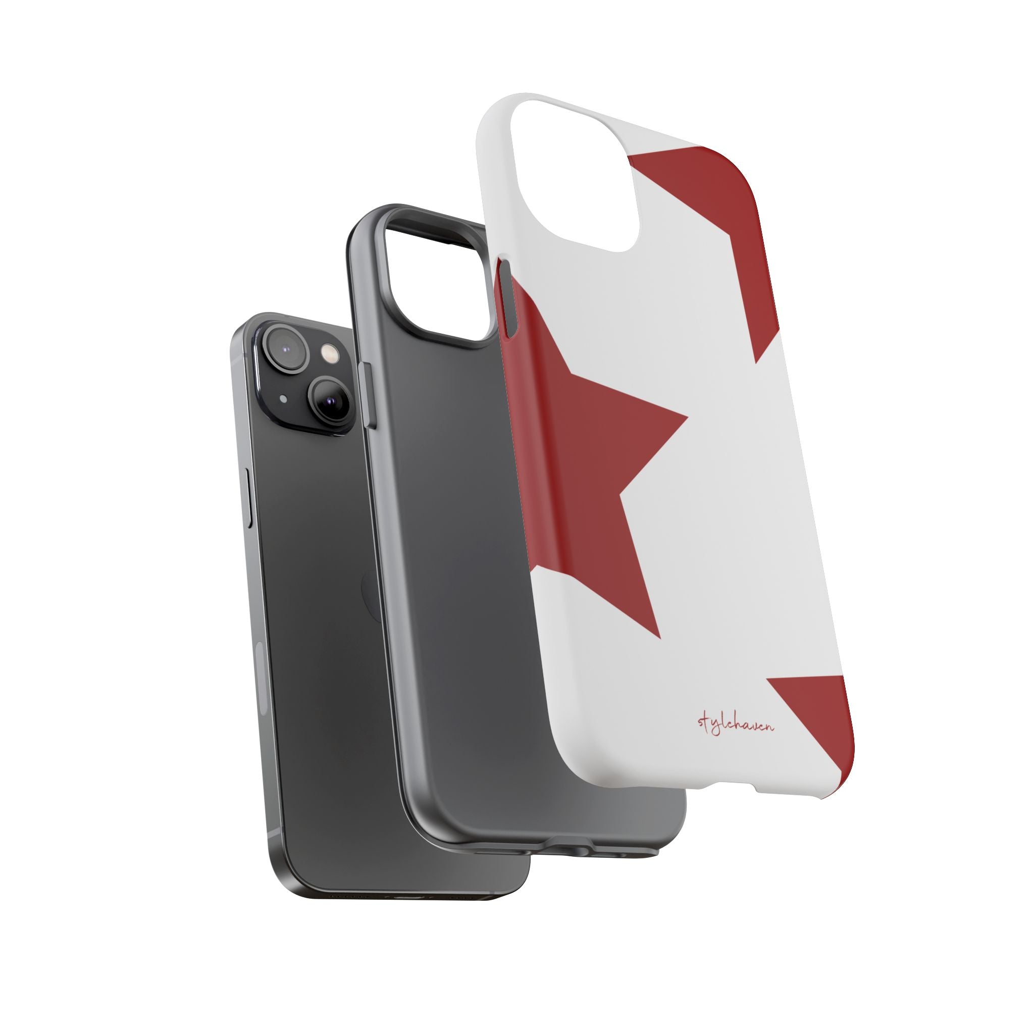 All I see is stars red phone case