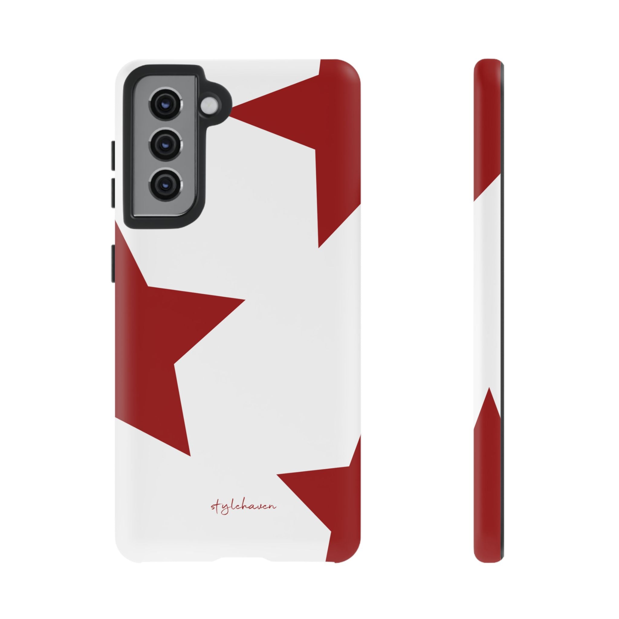 All I see is stars red phone case