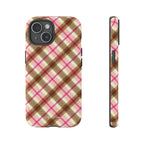 sweet tartan pink case