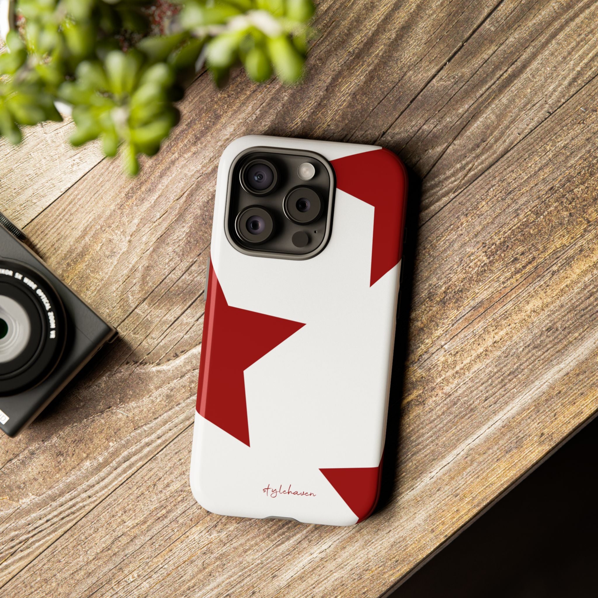 All I see is stars red phone case