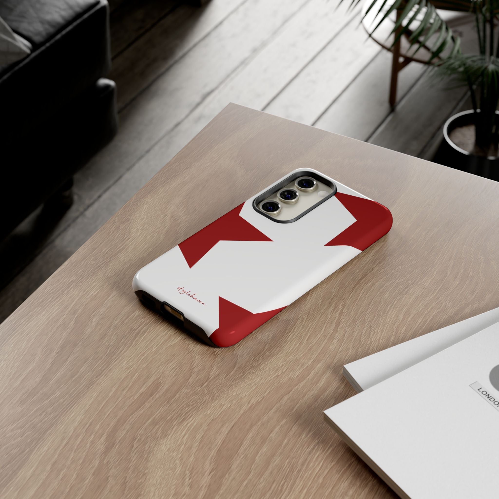 All I see is stars red phone case
