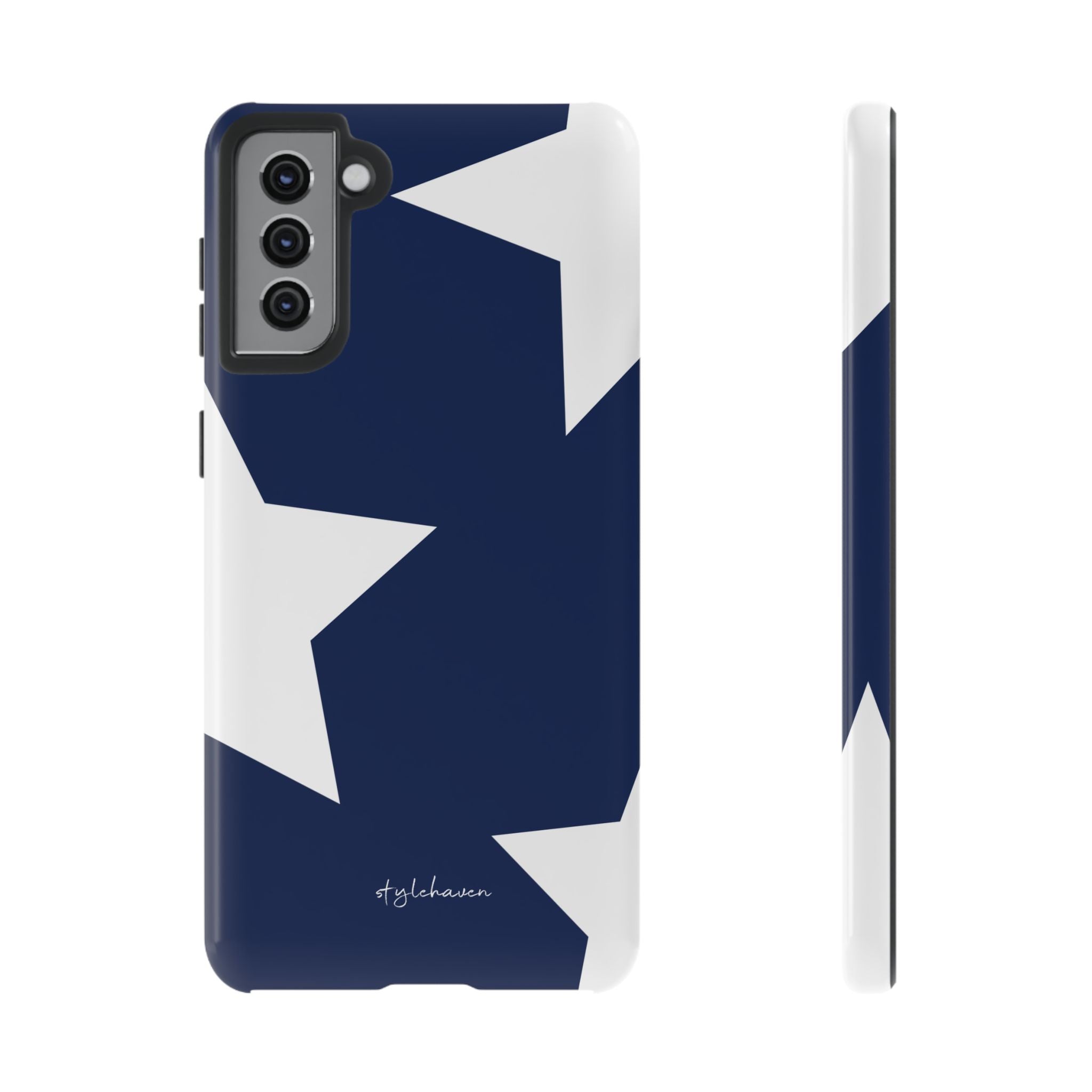 All I see is stars blue phone case