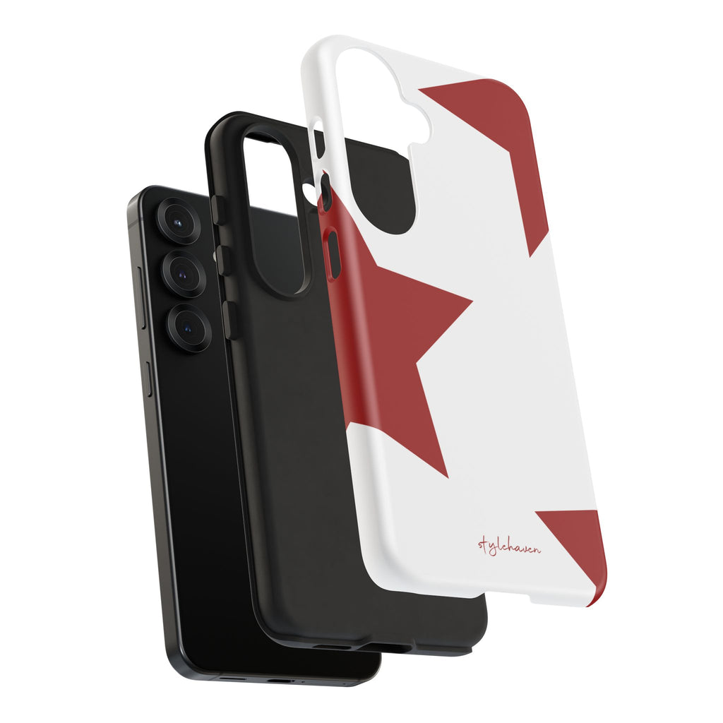 All I see is stars red phone case