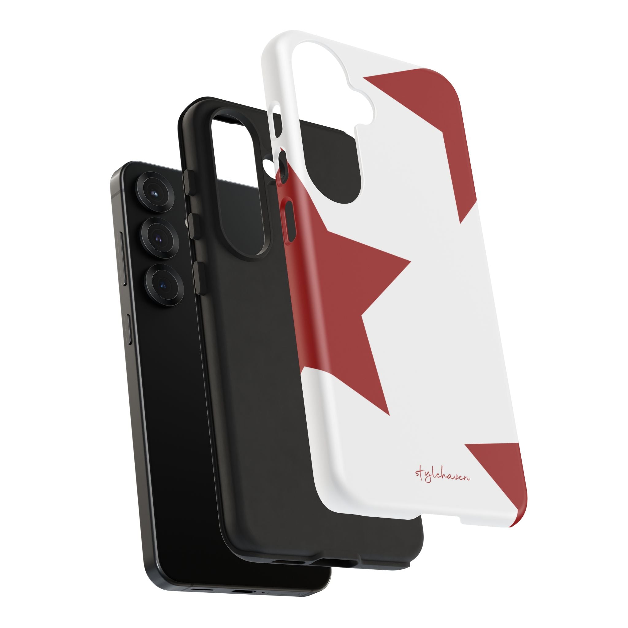 All I see is stars red phone case