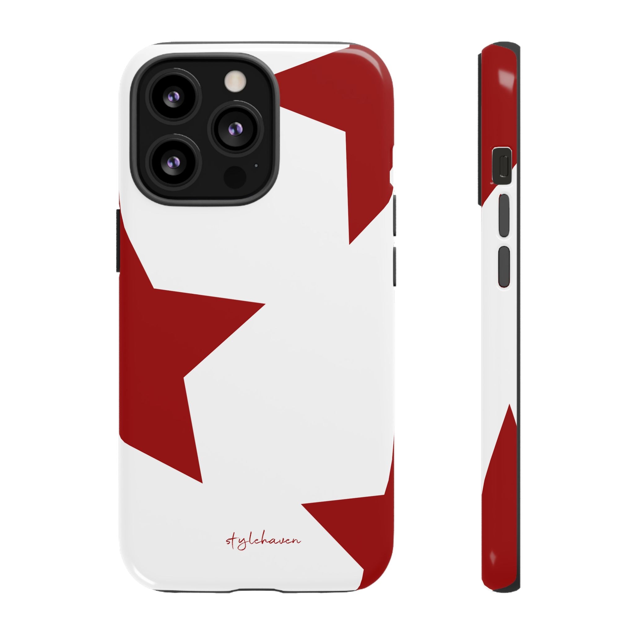 All I see is stars red phone case