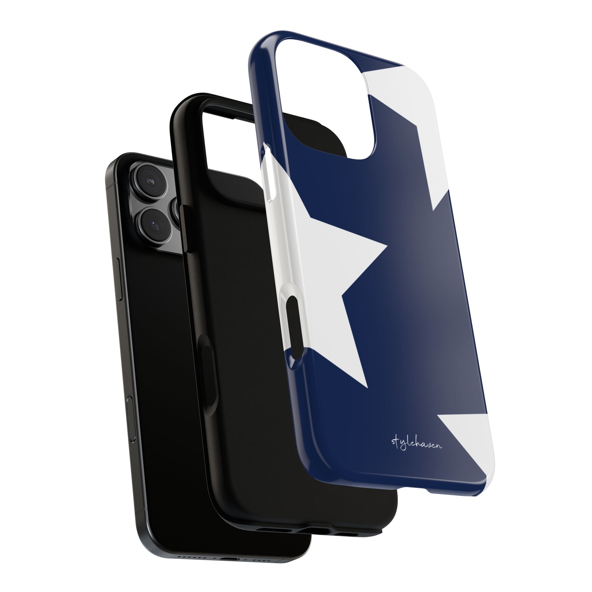 All I see is stars blue phone case