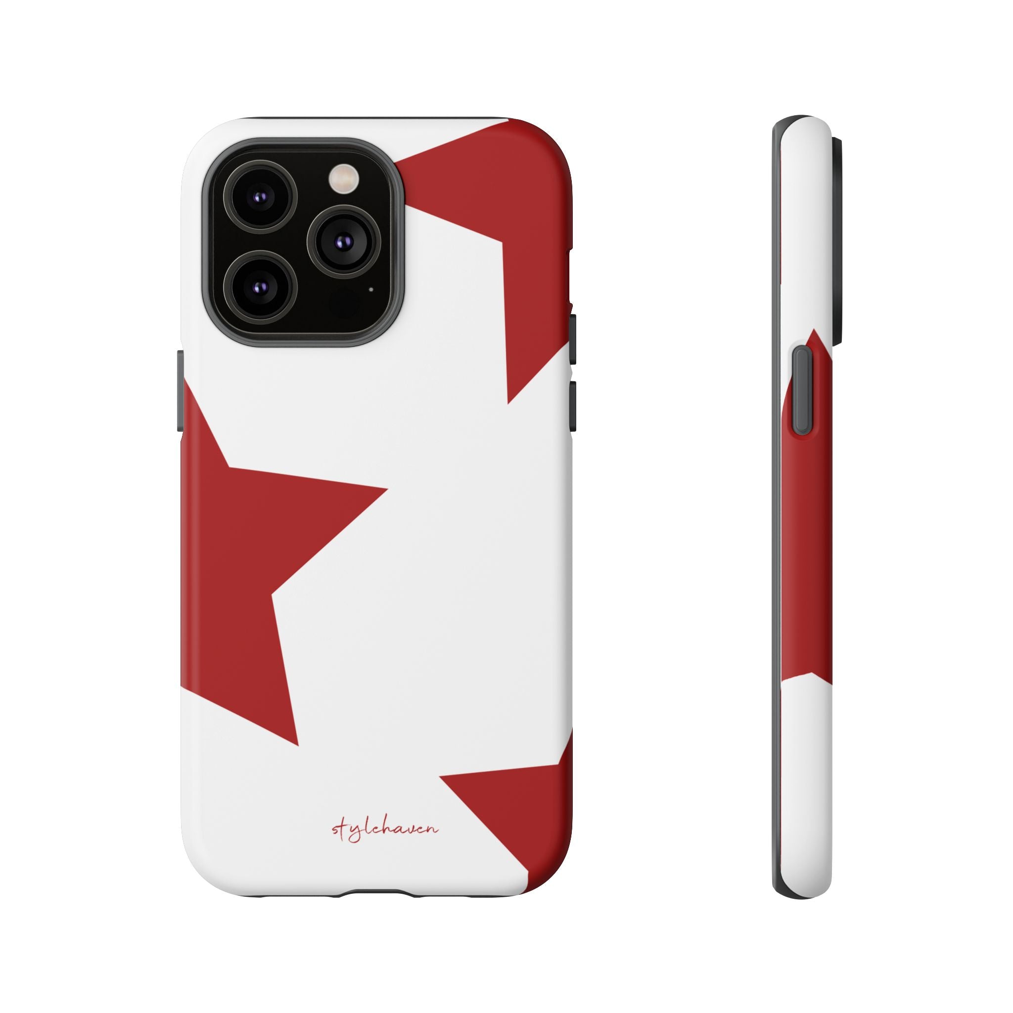 All I see is stars red phone case