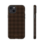 cocoa checkered case