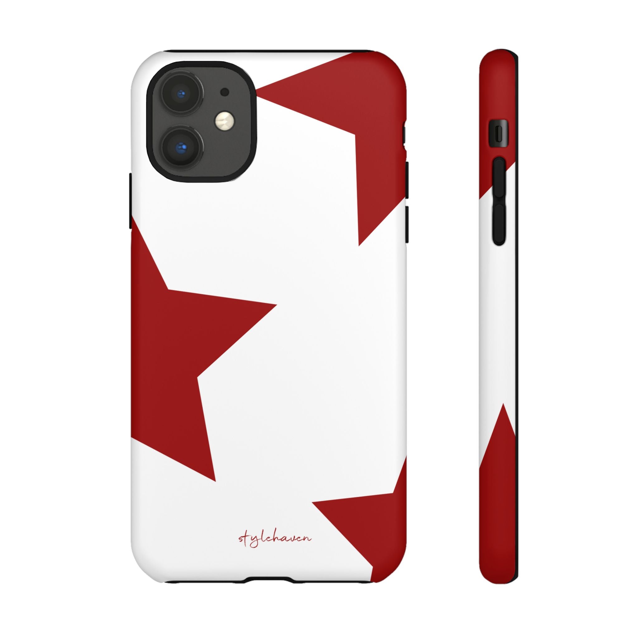 All I see is stars red phone case