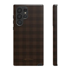 cocoa checkered case