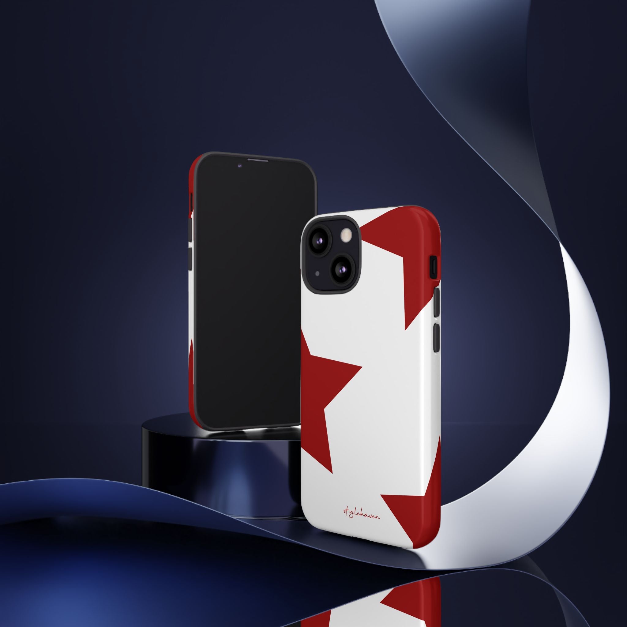 All I see is stars red phone case