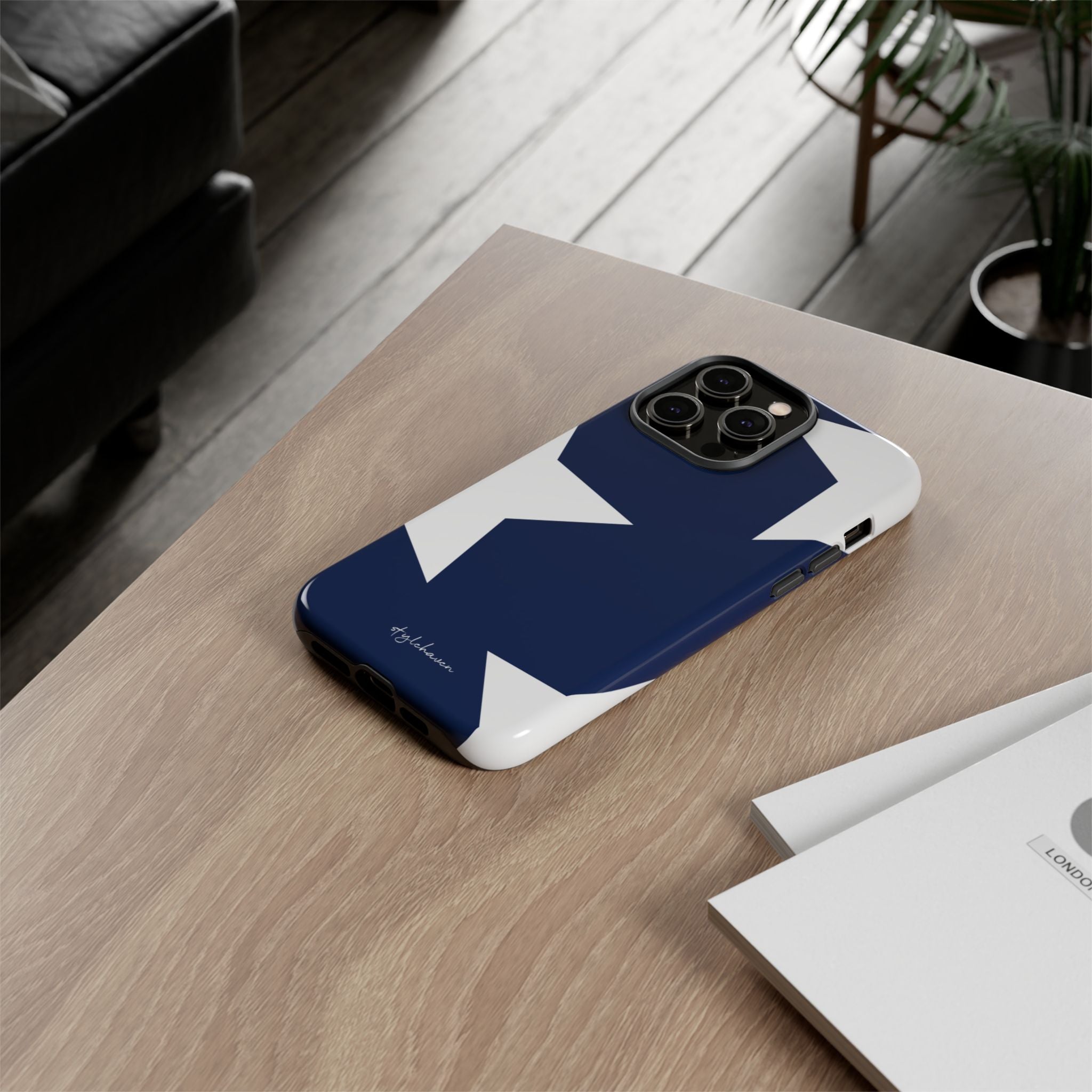 All I see is stars blue phone case