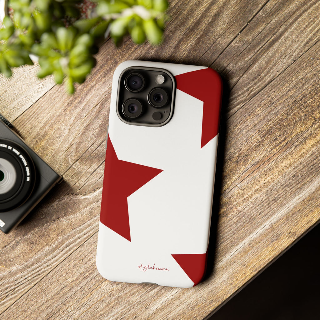 All I see is stars red phone case