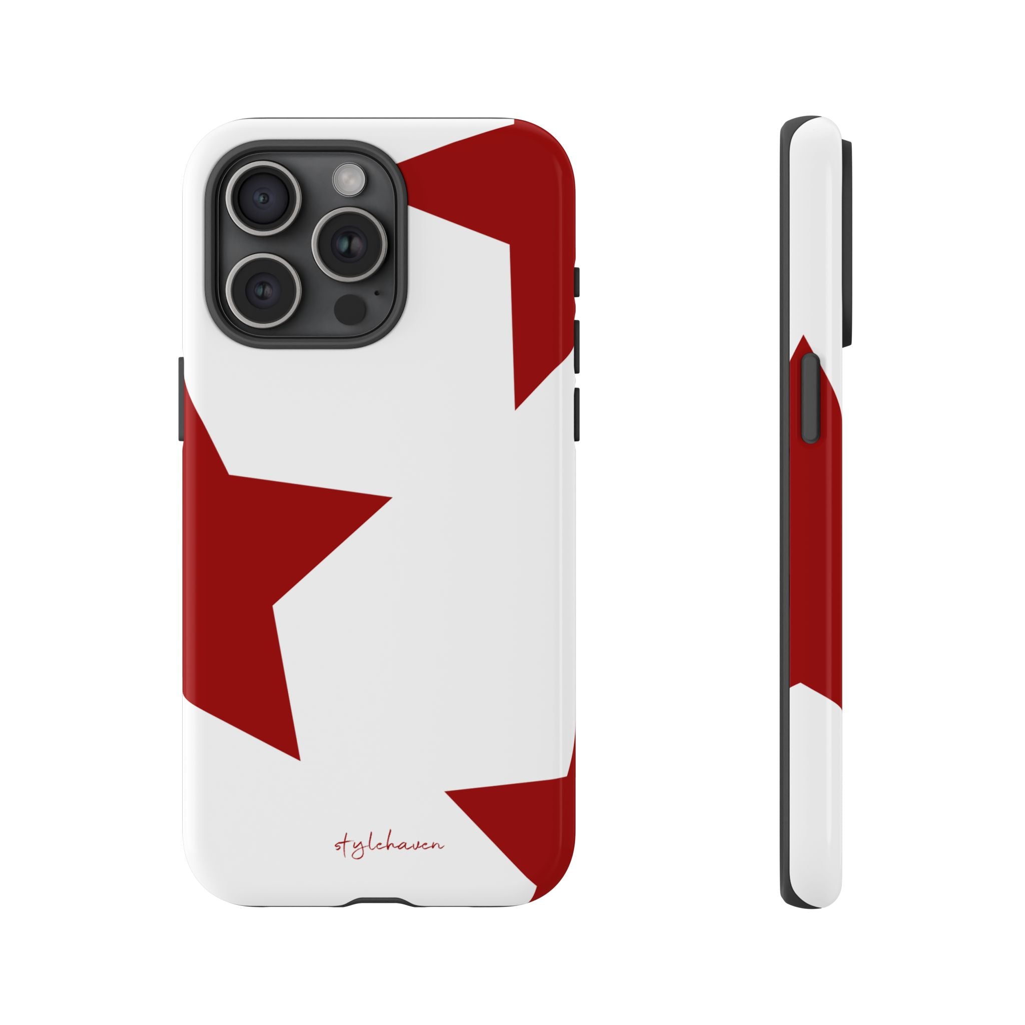 All I see is stars red phone case