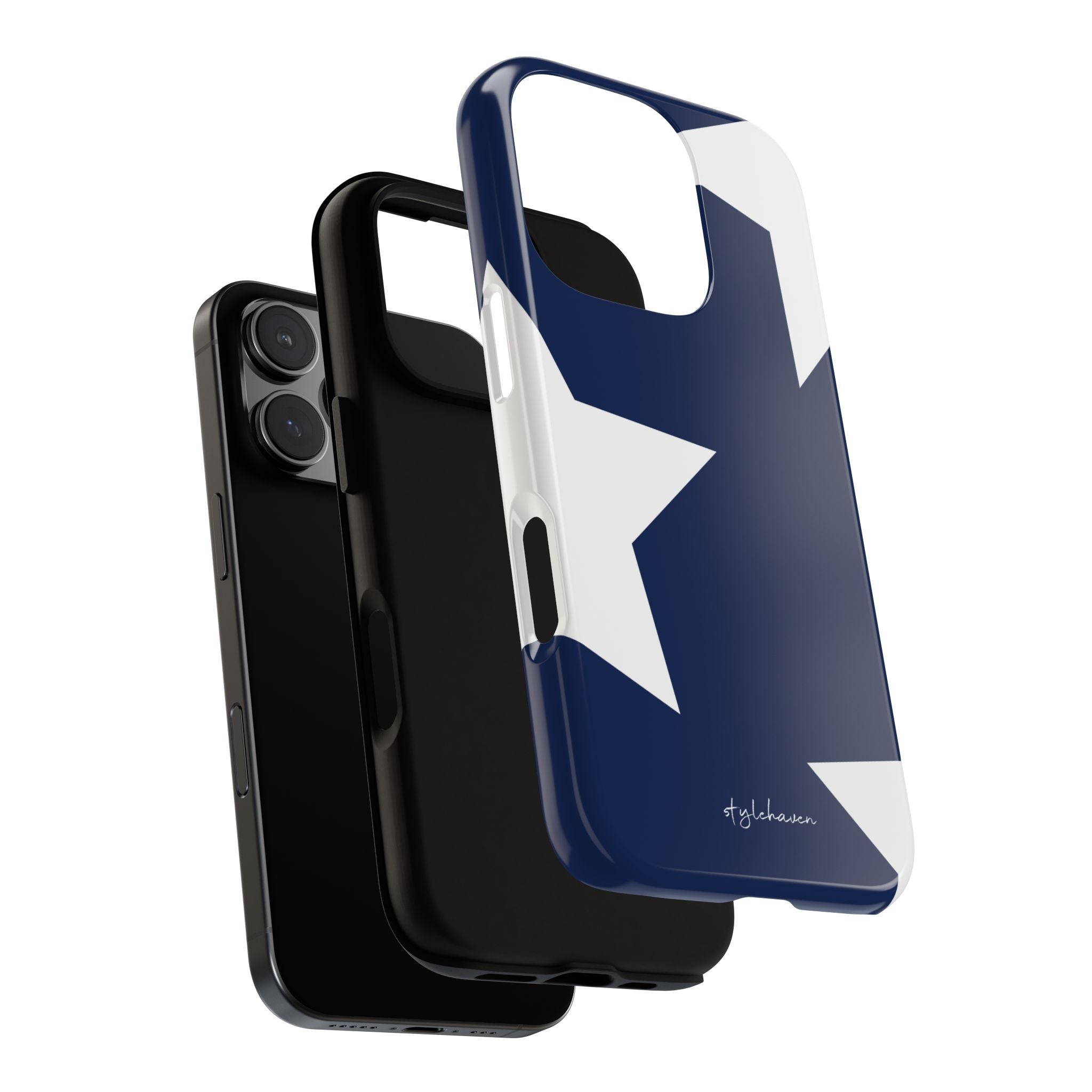 All I see is stars blue phone case
