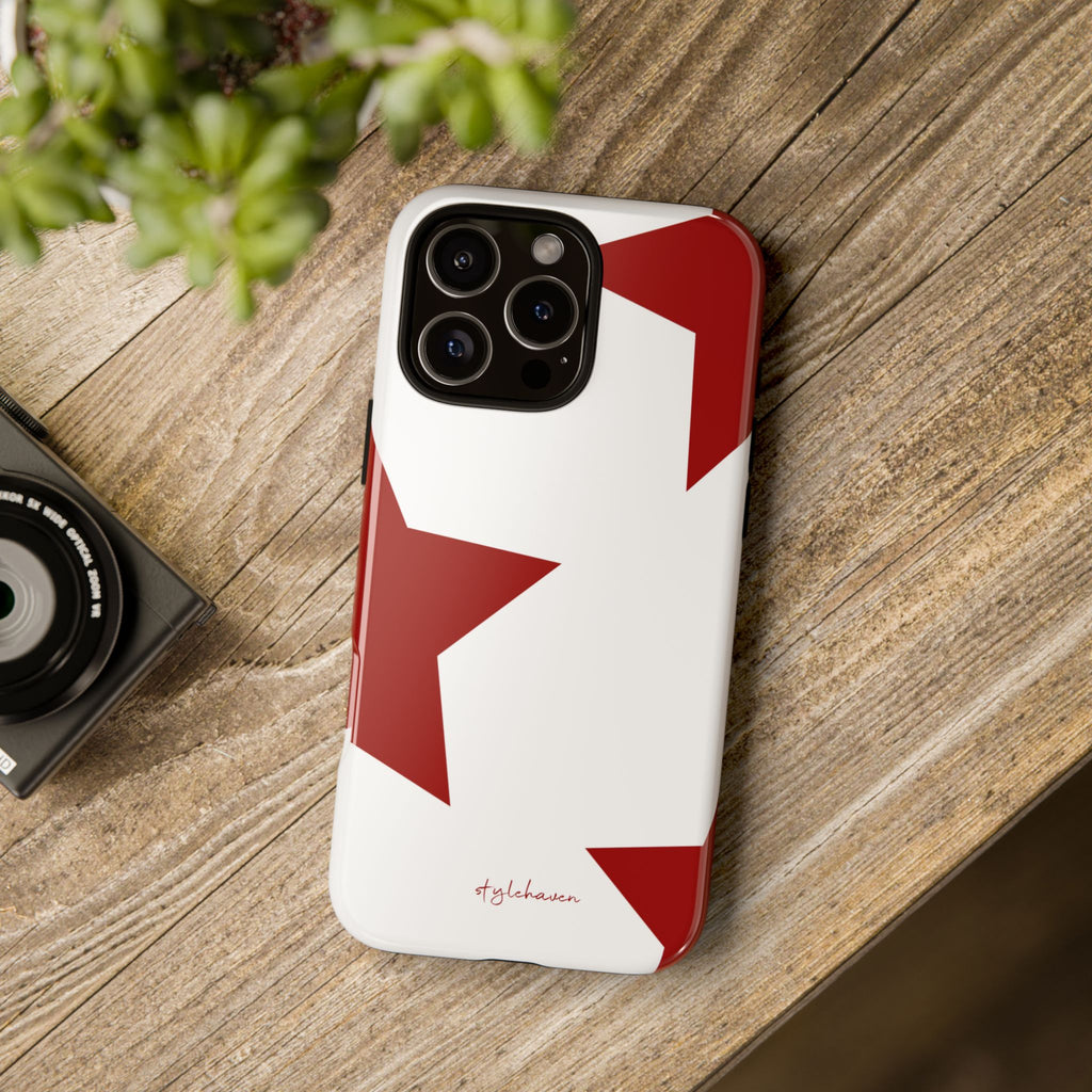 All I see is stars red phone case