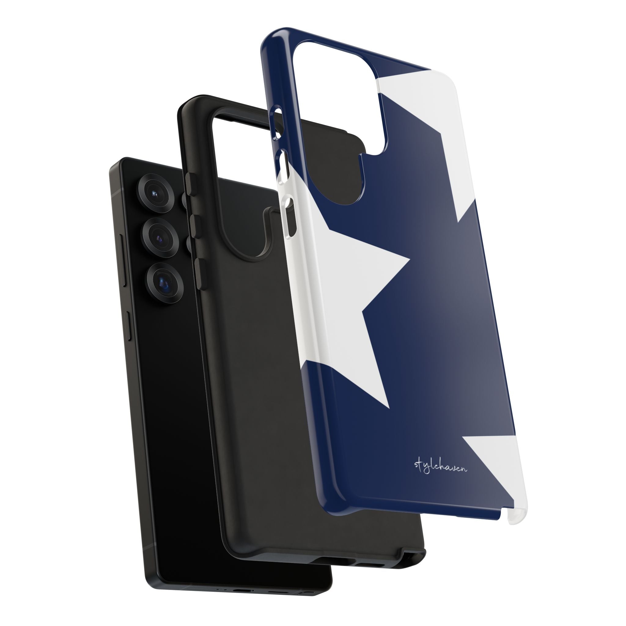 All I see is stars blue phone case
