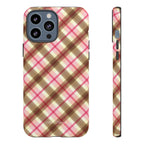 sweet tartan pink case