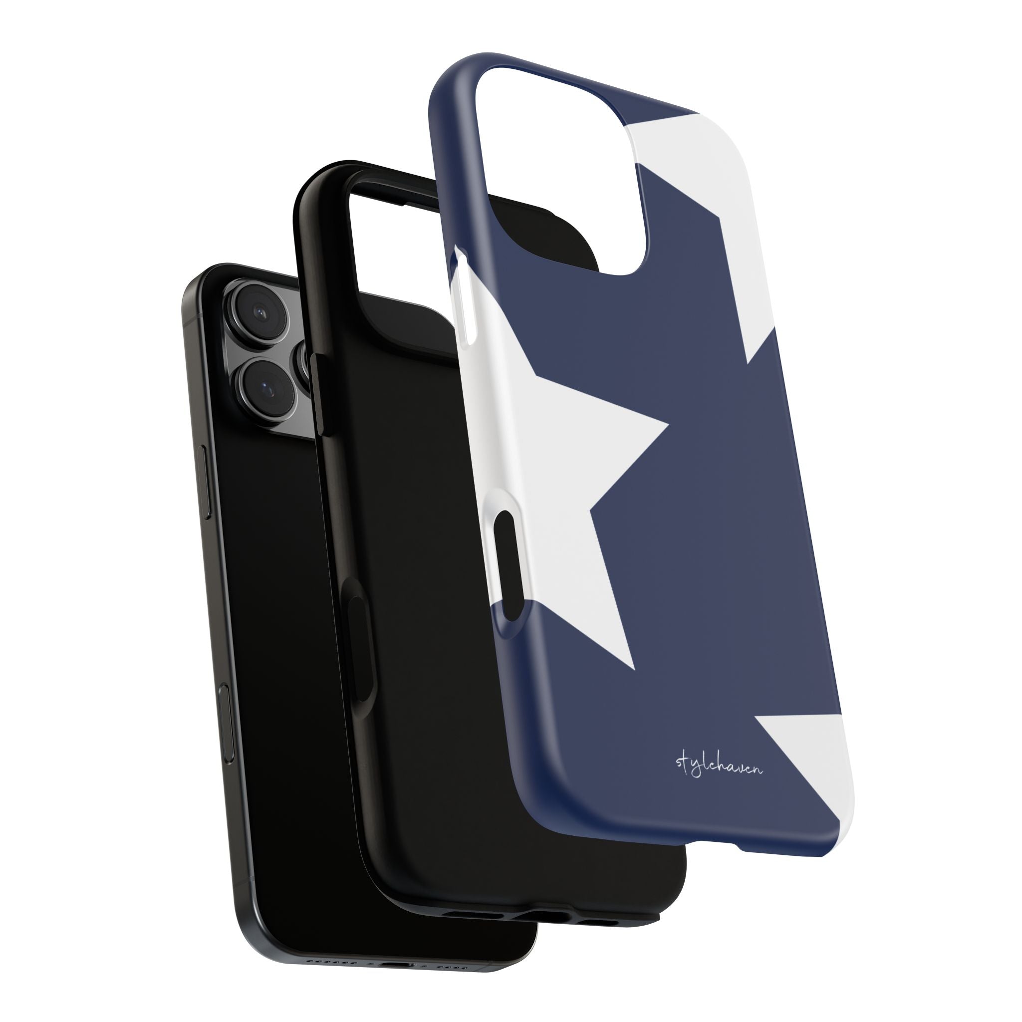 All I see is stars blue phone case