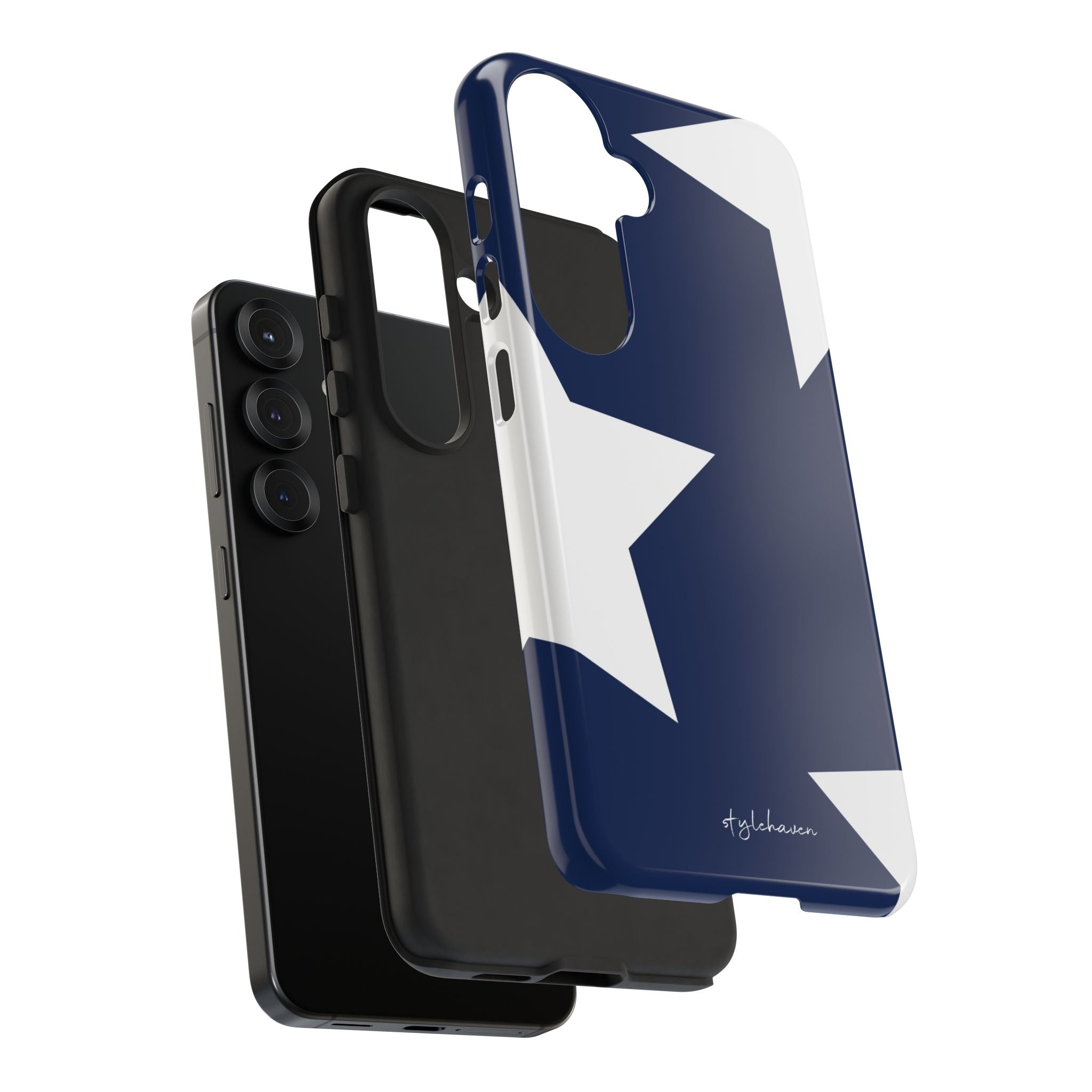 All I see is stars blue phone case