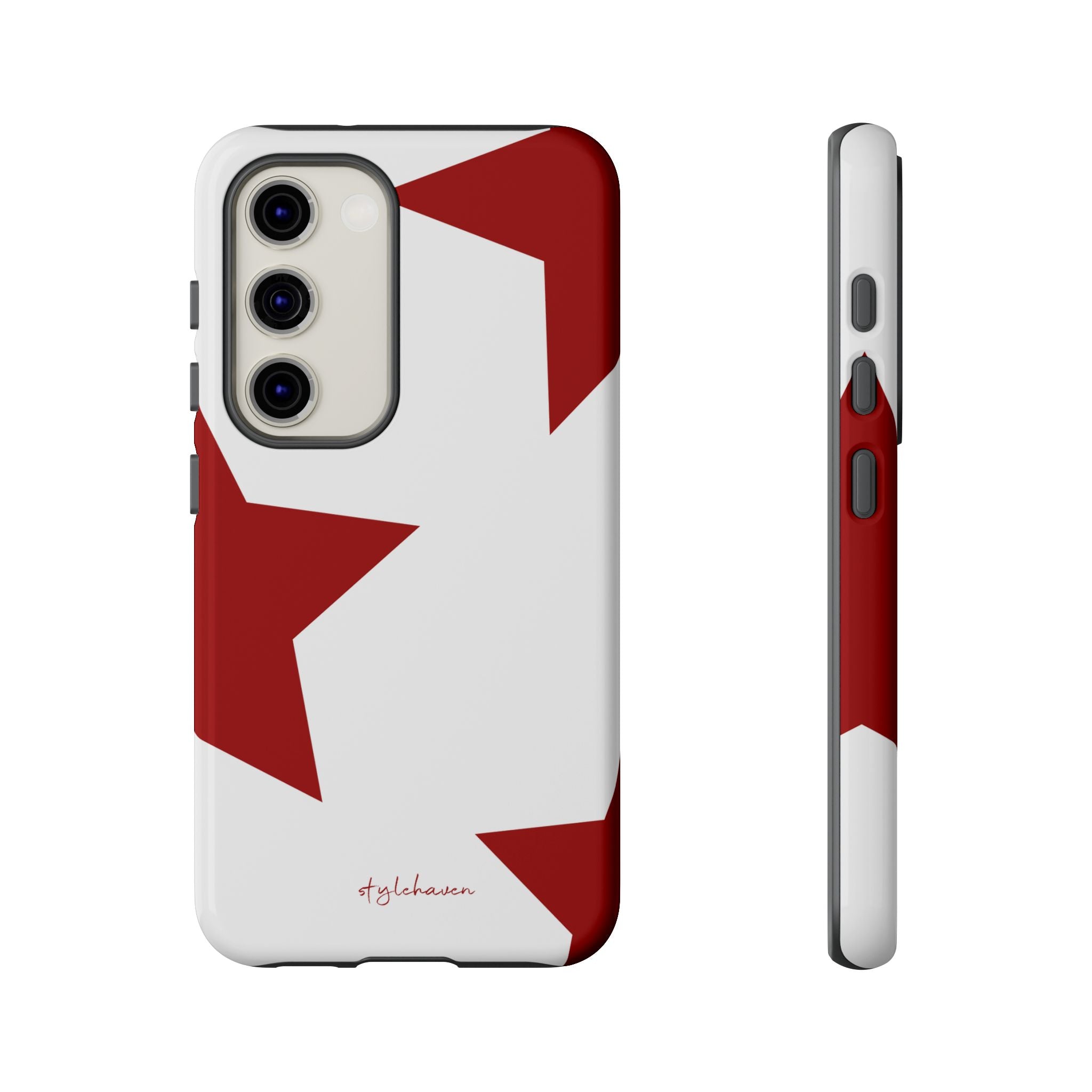 All I see is stars red phone case